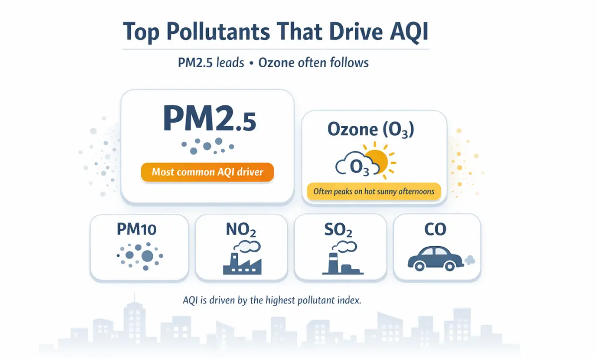 What Pollutants Affect AQI the Most?