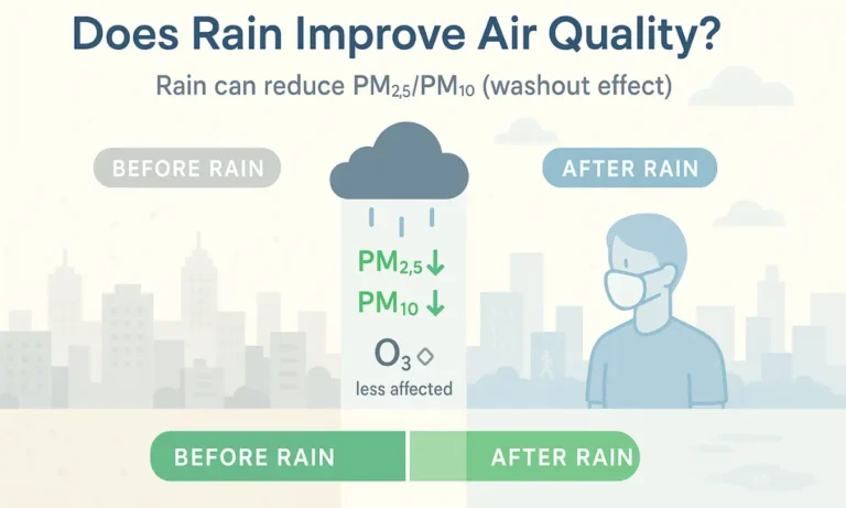 Does Rain Improve Air Quality?