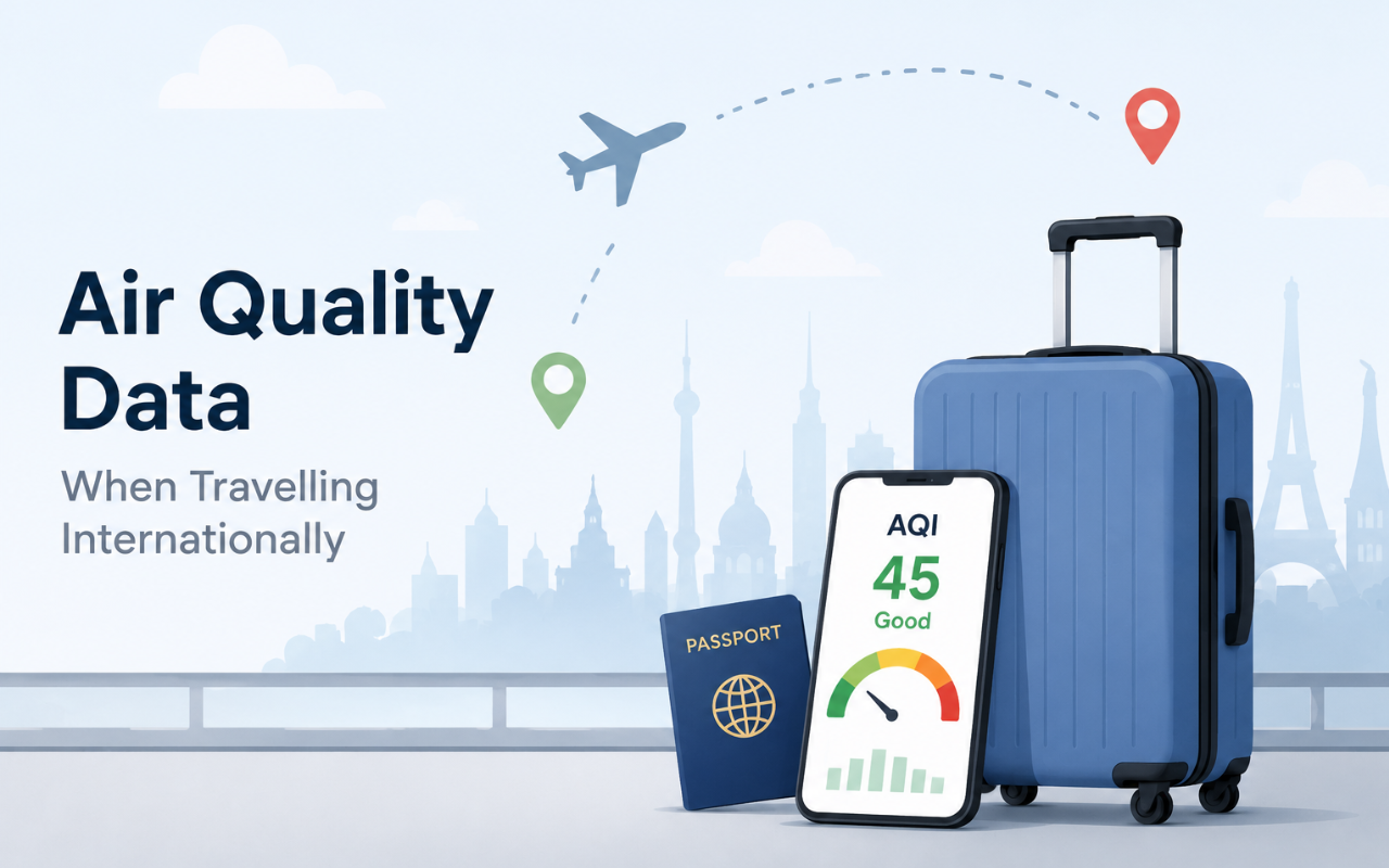 Air Quality Data When Travelling Internationally