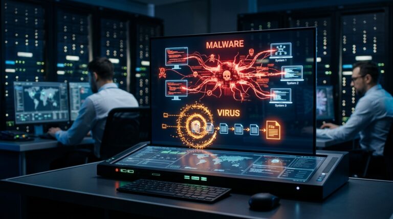 What Is Malware and How Is It Different From a Virus?